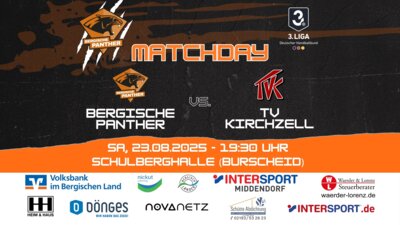 Saisonstart in Liga 3: Panther treffen zum Auftakt auf den TV Kirchzell!